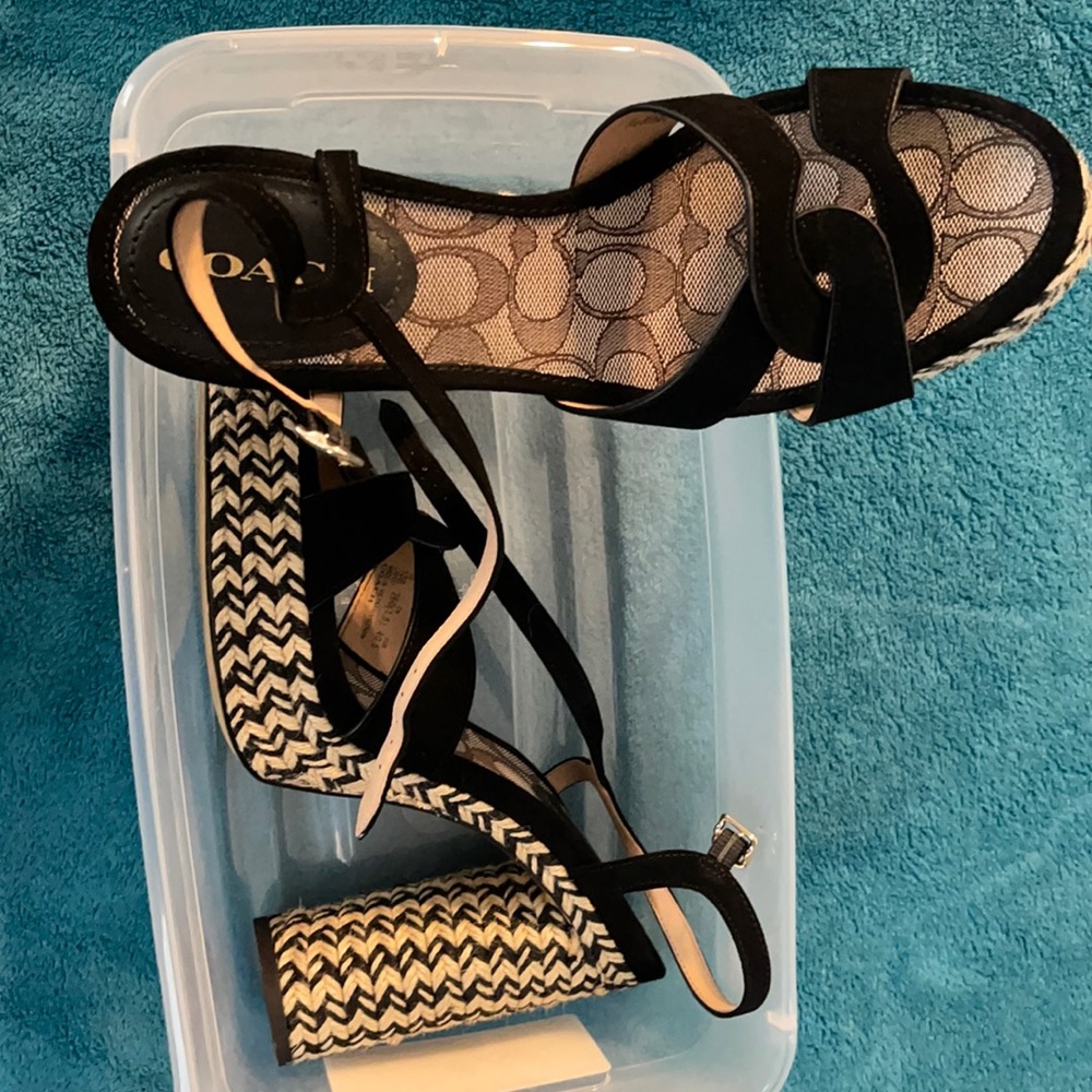 Coach Block Heels